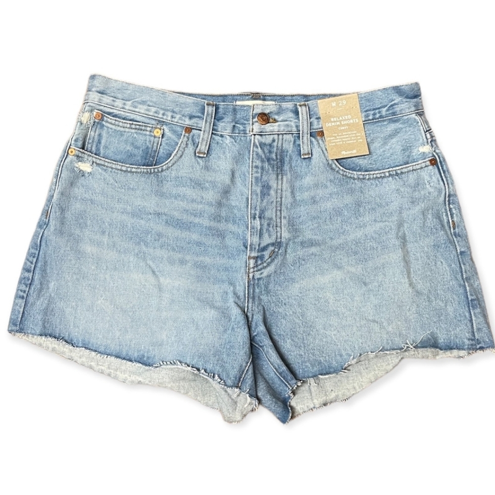 Madewell relaxed curvy shorts 29